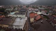 Archived webcam image showing Karwendel Alps - Mittenwald Church on 17 Aug 2026 at 14:16