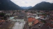 Archived webcam image showing Karwendel Alps - Mittenwald Church on 17 Aug 2026 at 12:23