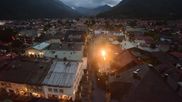 Archived webcam image showing Karwendel Alps - Mittenwald Church on 17 Aug 2026 at 20:16