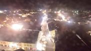 Archived webcam image showing Karwendel Alps - Mittenwald Church on 24 Aug 2026 at 02:36