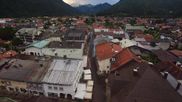 Archived webcam image showing Karwendel Alps - Mittenwald Church on 31 Aug 2026 at 07:21