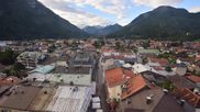 Archived webcam image showing Karwendel Alps - Mittenwald Church on 31 Aug 2026 at 08:21