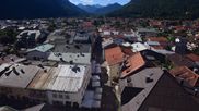 Archived webcam image showing Karwendel Alps - Mittenwald Church on 31 Aug 2026 at 10:21