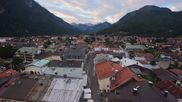 Archived webcam image showing Karwendel Alps - Mittenwald Church on 7 Sep 2026 at 07:54
