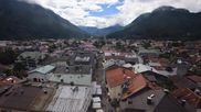 Archived webcam image showing Karwendel Alps - Mittenwald Church on 14 Sep 2026 at 12:07