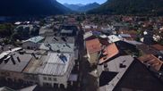 Archived webcam image showing Karwendel Alps - Mittenwald Church on 28 Sep 2026 at 10:05