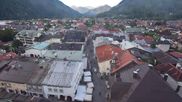Archived webcam image showing Karwendel Alps - Mittenwald Church on 20 Sep 2026 at 08:59