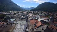 Archived webcam image showing Karwendel Alps - Mittenwald Church on 20 Sep 2026 at 12:59