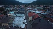 Archived webcam image showing Karwendel Alps - Mittenwald Church on 21 Sep 2026 at 07:17