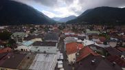 Archived webcam image showing Karwendel Alps - Mittenwald Church on 21 Sep 2026 at 14:17