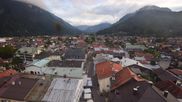 Archived webcam image showing Karwendel Alps - Mittenwald Church on 21 Sep 2026 at 18:17