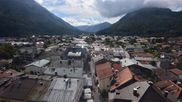 Archived webcam image showing Karwendel Alps - Mittenwald Church on 21 Sep 2026 at 12:17