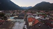Archived webcam image showing Karwendel Alps - Mittenwald Church on 30 Sep 2026 at 07:09