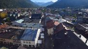 Archived webcam image showing Karwendel Alps - Mittenwald Church on 30 Sep 2026 at 16:09