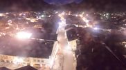 Archived webcam image showing Karwendel Alps - Mittenwald Church on 27 Feb 2026 at 02:50