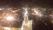 Archived webcam image showing Karwendel Alps - Mittenwald Church on 5 Oct 2026 at 06:12
