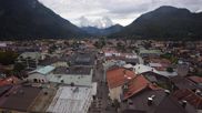 Archived webcam image showing Karwendel Alps - Mittenwald Church on 5 Oct 2026 at 14:12