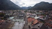 Archived webcam image showing Karwendel Alps - Mittenwald Church on 5 Oct 2026 at 12:12