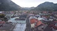 Archived webcam image showing Karwendel Alps - Mittenwald Church on 16 Oct 2026 at 08:56