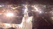 Archived webcam image showing Karwendel Alps - Mittenwald Church on 16 Oct 2026 at 02:56