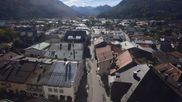 Archived webcam image showing Karwendel Alps - Mittenwald Church on 16 Oct 2026 at 12:56