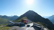 Archiviertes Webcam Bild: Samnaun - Alp Trida Sattel am 12.07.2026 um 08:37 Uhr
