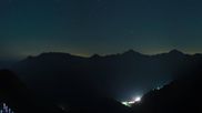 Archiviertes Webcam Bild: Samnaun - Alp Trida Sattel am 12.08.2026 um 02:47 Uhr