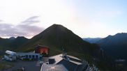 Archived webcam image showing Samnaun - Alp Trida Sattel Lift on 21 Aug 2026 at 06:36