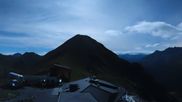 Archived webcam image showing Samnaun - Alp Trida Sattel Lift on 4 Sep 2026 at 02:16