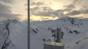 Archived webcam image showing Samnaun - Alp Trida Sattel Lift on 9 Mar 2026 at 18:06