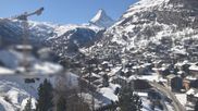 Archiviertes Webcam Bild: Zermatt - Matterhornblick Hotel Schönegg am 26 Feb 2026 um 12:11 Uhr