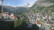Archiviertes Webcam Bild: Zermatt - Matterhornblick Hotel Schönegg am 31.05.2026 um 08:17 Uhr