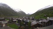 Archived webcam image showing Täsch on 12 May 2026 at 07:55