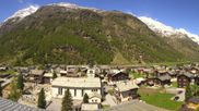 Archived webcam image showing Täsch on 12 May 2026 at 12:55