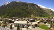 Archived webcam image showing Täsch on 12 May 2026 at 14:55