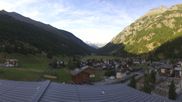 Archived webcam image showing Täsch on 9 Aug 2026 at 08:45