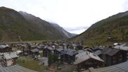 Archived webcam image showing Täsch on 20 Oct 2026 at 16:57