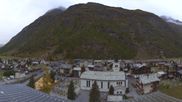 Archived webcam image showing Täsch on 20 Oct 2026 at 18:57
