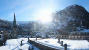 Archiviertes Webcam Bild: Zermatt: Panoramablick auf das Dorf am 26 Feb 2026 um 16:11 Uhr