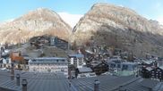 Archiviertes Webcam Bild: Zermatt: Panoramablick auf das Dorf am 10.04.2026 um 08:36 Uhr