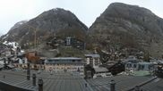 Archiviertes Webcam Bild: Zermatt: Panoramablick auf das Dorf am 12.04.2026 um 10:10 Uhr