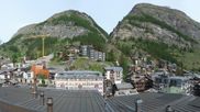 Archived webcam image showing Zermatt - Grand Hotel Zermatterhof on 4 Jun 2026 at 08:40