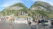 Archived webcam image showing Zermatt - Grand Hotel Zermatterhof on 21 Jun 2026 at 08:49