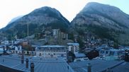Archived webcam image showing Zermatt - Grand Hotel Zermatterhof on 12 Jul 2026 at 18:00