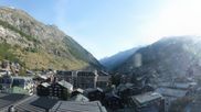 Archived webcam image showing Zermatt - Grand Hotel Zermatterhof on 9 Aug 2026 at 08:22