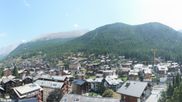 Archived webcam image showing Zermatt - Grand Hotel Zermatterhof on 9 Aug 2026 at 12:22
