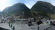 Archiviertes Webcam Bild: Zermatt: Panoramablick auf das Dorf am 26.08.2026 um 16:42 Uhr