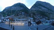 Archived webcam image showing Zermatt - Grand Hotel Zermatterhof on 26 Aug 2026 at 20:05