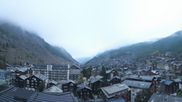Archived webcam image showing Zermatt - Grand Hotel Zermatterhof on 10 Oct 2026 at 08:21