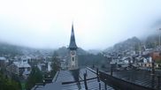 Archived webcam image showing Zermatt - Grand Hotel Zermatterhof on 10 Oct 2026 at 10:21
